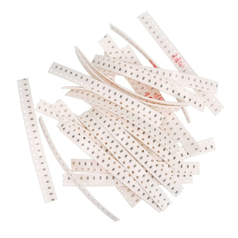 Harissess 500 Pieces 25 Values 20 Each 0603 SMD Resistance Kit 3.9pF-22uF Chip Ceramic Capacitor Electronic DIY Kit (500 Pieces 25 Values 0603) 500 pieces 25 values 0603