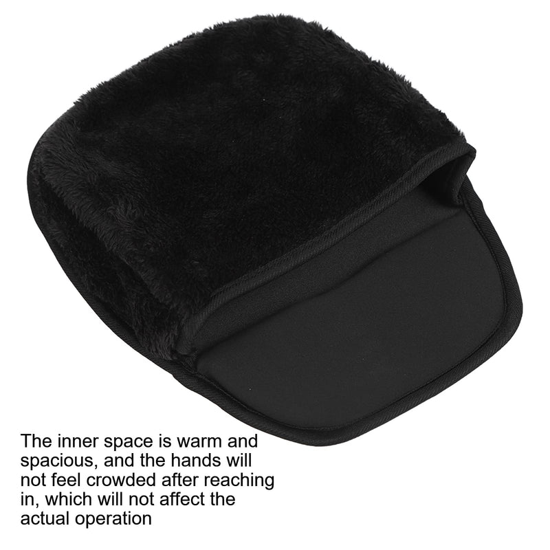 Hand Warmer Mouse Pad, Heated Mouse Pad Office Mousepad USB Heated Computer Mouse Pad Hand Warmers Hand Warmer Roomy Hand Warming Mouse Pad Desk Accessories for Men Women Heating Mouse Pads (Black) Black