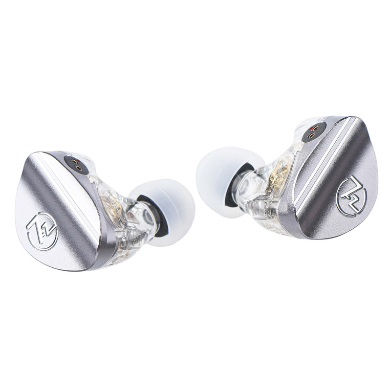 Linsoul 7HZ SONUS 1DD+1BA Dual Driver in Ear Monitor HiFi Wired Earbuds IEM | with Detachable High-end Silver-Plated OCC Cable, Aluminum Back Cavity for Audiophile, Gaming Earbuds, Grey, 3.5mm