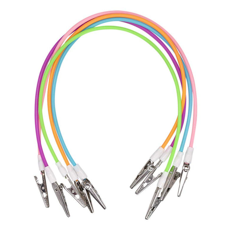 Dental Silicon Bib Clips,Colorful Sterilizable Bib Clips Napkin Holder Chain (10 PCS) 10 PCS