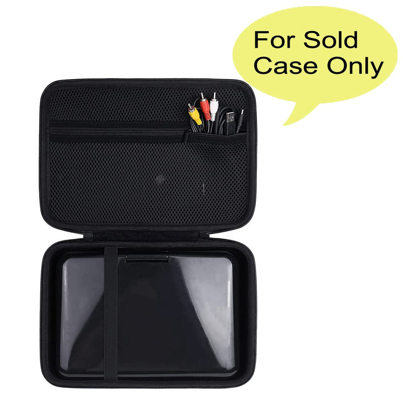 co2CREA Hard Case Replacement for DBPOWER 11.5" 12" Portable DVD Player Black