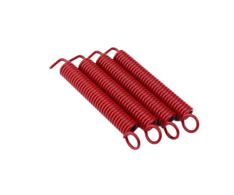[AUSTRALIA] - Guyker Noiseless Tremolo Springs (Set of 4) for FR Fender Strat ST Stratocaster Electric Guitar Bridge Instruments Accessories Replacement Part, Red Red, Length 62.5mm 
