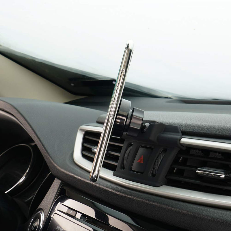 BEERTE Strong Magnetic Phone Holder for Nissan Murano 2024-2017 Adjustable Air Vent Car Dashboard Cell Phone Mount for Any 4-7 Inches Smartphone Magnet