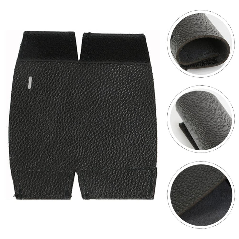 SUPVOX French Horn Hand Guard Cowhide French Horn Hand Pad Wrap Handle Cover Protector for Musical Instruments Horn Accessory