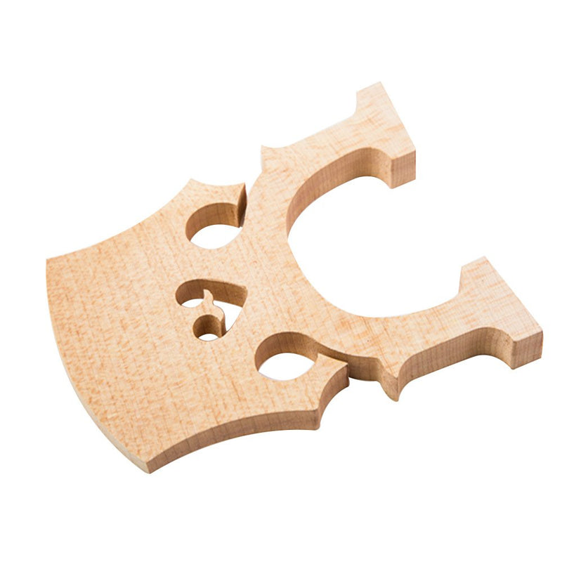 3/4 Maple Bridge,HUIOP 1pc Replacement Part 3/4 Maple Bridge for Double Bass Contrabass Upright Bass