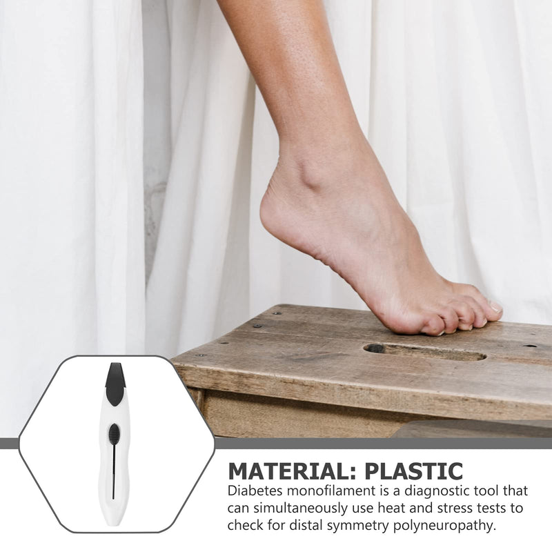 Healifty Diabetic Monofilament Tester Pen 10G Foot Filament Tartar Monofilament Diabetic Neuropathy Foot Test Pack of 12