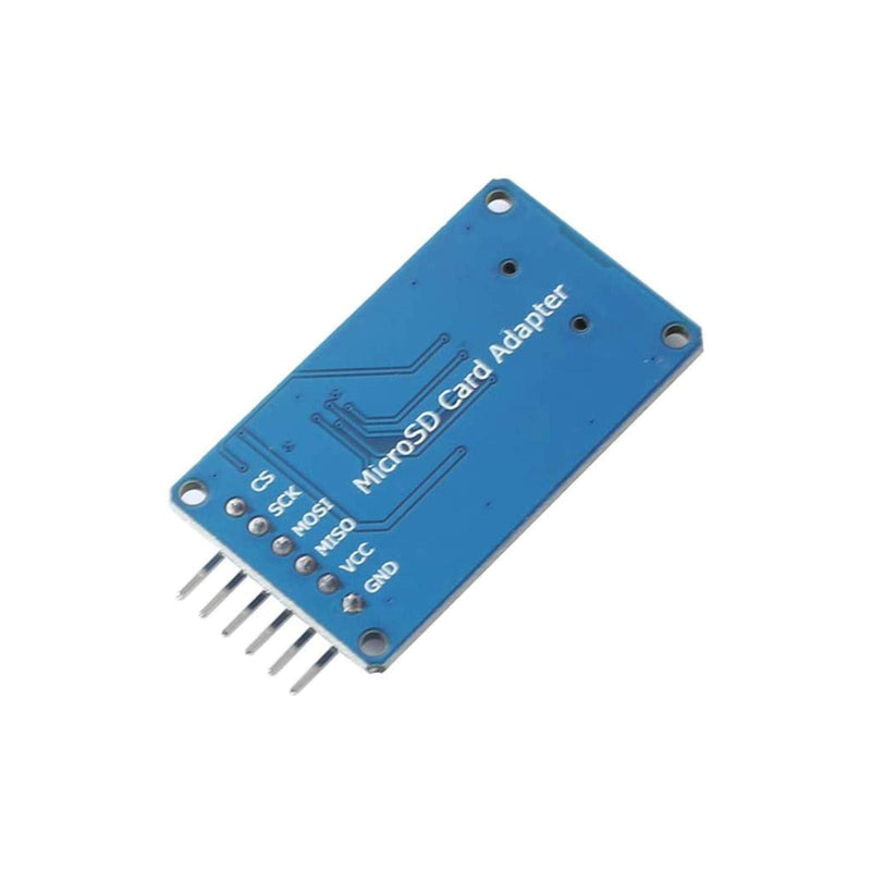 2pcs Micro SD Card Module Storage Board 6-pin TF Card Memory Adapter Reader Module SPI Interface Compatible with Ar-duino