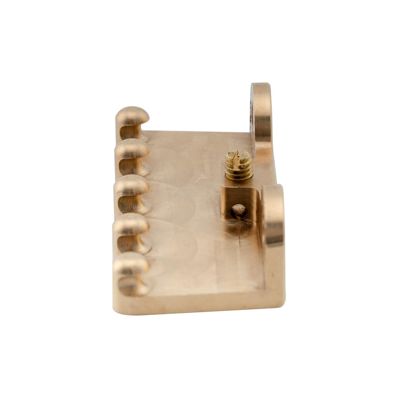 Musiclily Ultra Heavy Duty Full Brass Electric Guitar Tremolo Claw for Strat/Floyd Rose Tremolo Bridge System, Original Color