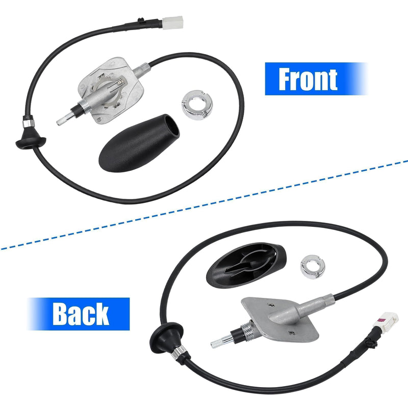 [AUSTRALIA] - Radio Antenna Base Assembly Cable with Adapter Cover Compatible with Dodge Ram 1500 2500 3500 4500 5500 2009-2021 Replace ‎5064394AG 5064395AE 5064394AH 