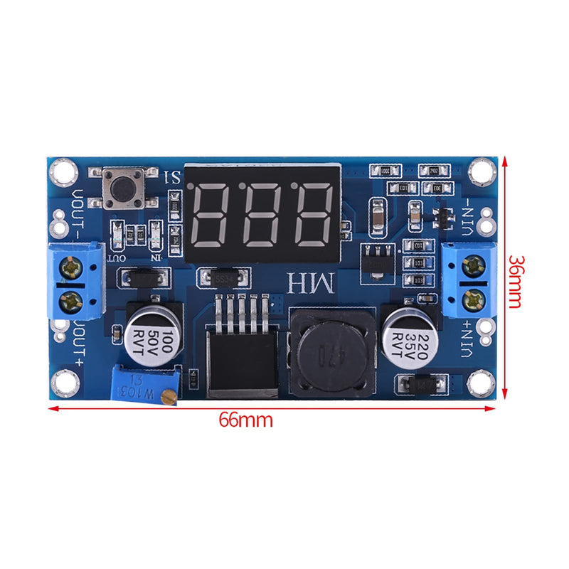 Watris Veiyi Voltage Regulator Adjustable, DC-DC 4.5V-32V to 5V-35V Converter, Step Up Module Boost Converter, Power Supply