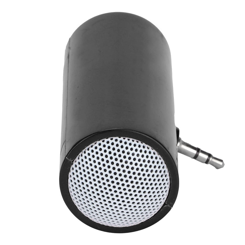 KIMISS Mini Portable Speaker, Pillow Speaker 3.5 mm Jack Stereo Plug in Speakers Cellphone Speaker Mini Speaker with Aux Input for Mobile Phones and Tablets (Black) Black