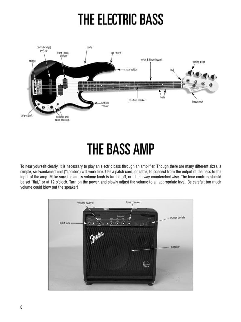 Hal Leonard Electric Bass Method – Complete Edition | Bass Guitar Sheet Music Book with Tablature | Learn to Play Bass for Beginners | Includes Books ... Songbook (Hal Leonard Bass Method)