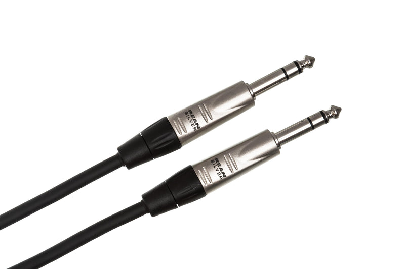 Hosa HSS-050 Pro Balanced Interconnect, REAN 1/4" TRS to Same, 50 Feet