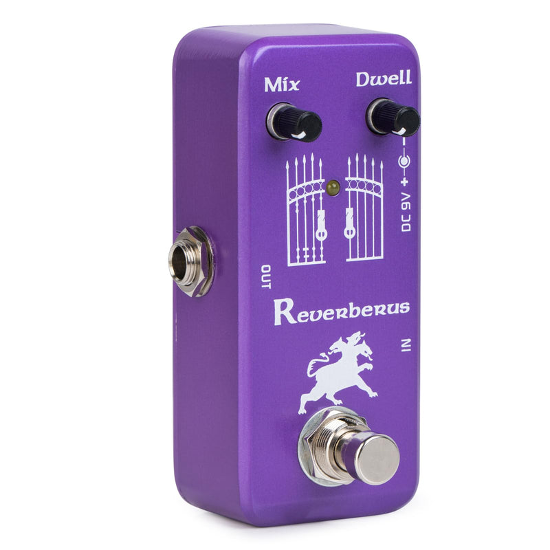 MP-311 Reverberus Guitar Effect Pedal - Spring Reverb Effect Pedal with True Bypass