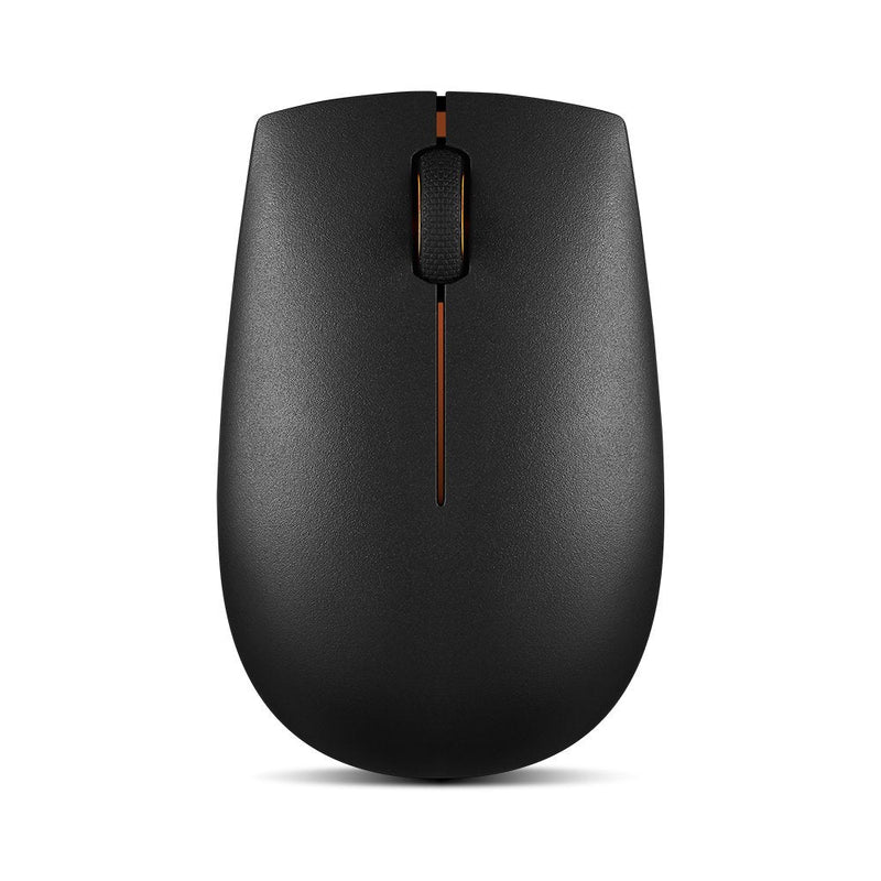 Lenovo 300 Wireless Compact Mouse, Black, 1000 dpi, Ultra-portable design, Up to 12 months battery life, GX30K79402