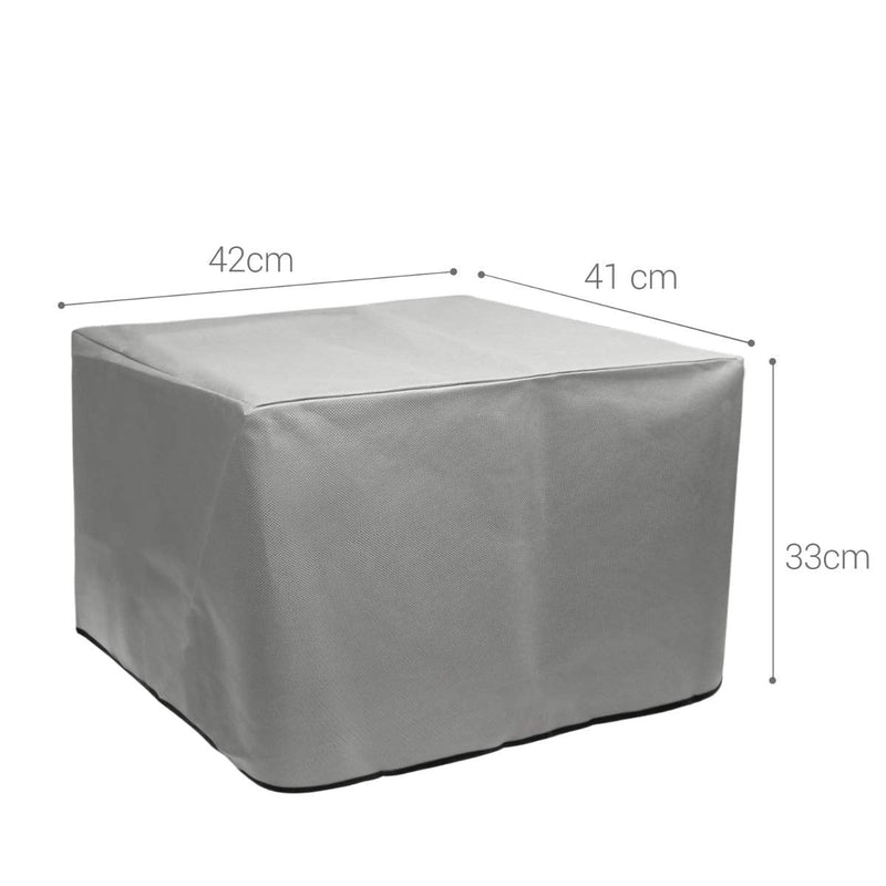 kwmobile Cover Compatible with Brother DCP-L2530DW / L2550DN / MFC-L2710DN / L2750DW - Dust Cover Printer Protector - Light Grey