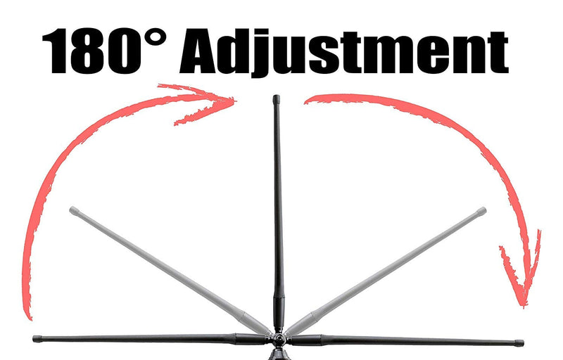 [AUSTRALIA] - AntennaMastsRus - Black AM-FM Rubber Ducky 15 Inch Antenna Kit fits Kubota Backhoe Excavator Loader Skid Steer Tractor (All Models) 