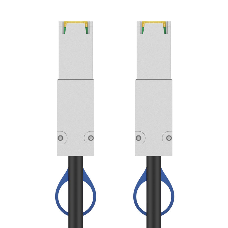 CableCreation [2 Pack External Mini SAS 26pin (SFF-8088) Male to Mini SAS 26 (SFF-8088) Male Cable, 1M / 3.3FT 3.3FT/1.0M 2
