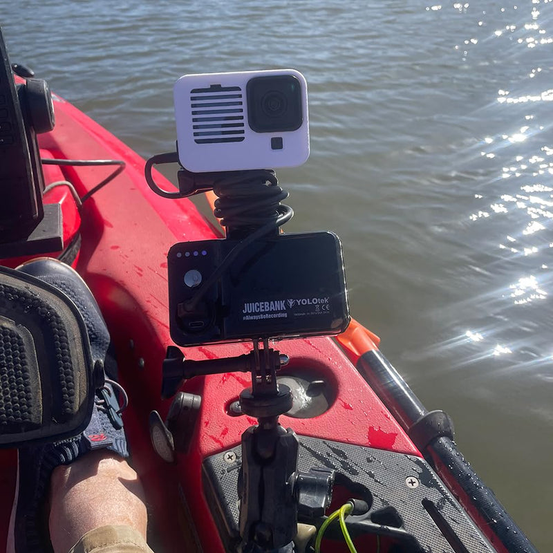 YOLOtek Veteran Owned - Sun Shade for GoPro Hero9, 10, 11, 12, 13-3D Thermal Design to Block Sun & Prevent Overheating for Outdoor Filming/Streaming