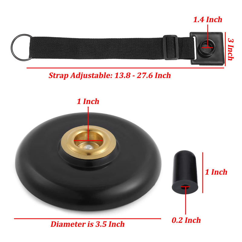 5 Pcs Cello Endpin Anchor Stopper Include Cello Adjustable Strap Rest Cello Endpin Non Slip Stand Holder 3 Pcs Rubber Tip Floor Protector for Cello Bass Performance Accessories