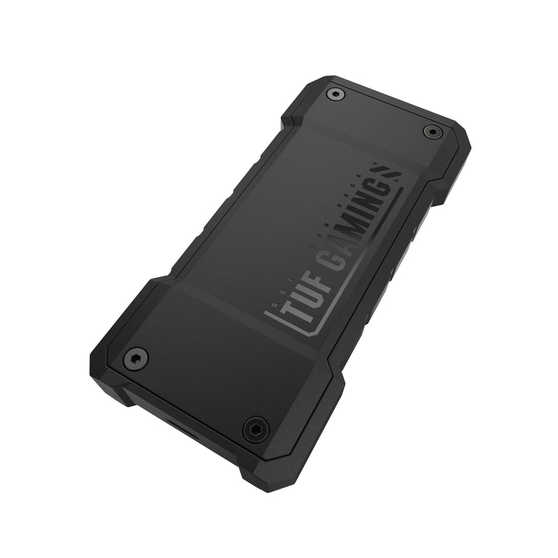 ASUS TUF Gaming A2, USB-C 3.2 Gen 2x2 SSD Enclosure, Dual M.2 NVMe PCIe and SATA, MIL-STD-810H Drop Resistance, IP68 Water and dust Resistance, Aluminum Alloy Chassis, 1 Year Warranty Enclosure only TUF A2|up to 20Gbps