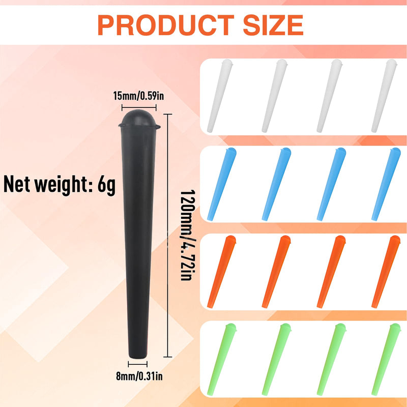 Katyjun Joint Case, Joint Case Storage Case 120 mm Transport Case Tube for Carrier Transport Pack of 20