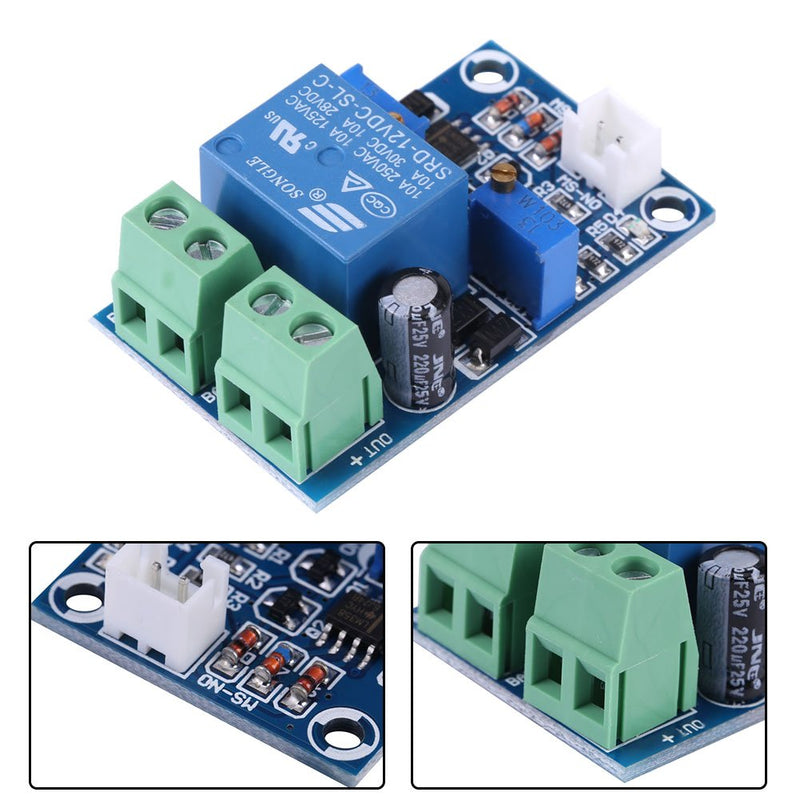 Protection board, 12V battery undervoltage switching module, undervoltage protection for automatic recovery when switched on, with LED indicator