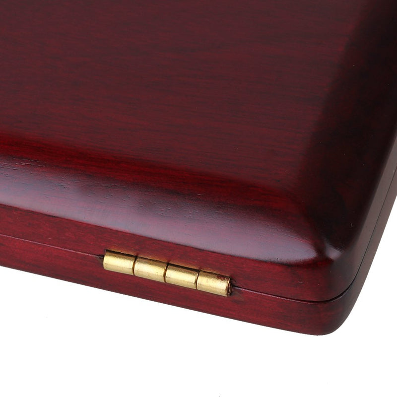 BQLZR Bassoon Reed Storage Case with Soft Velvet Wood Bassoon Reed Case Holds 4 Reeds Holder Box Bassoon Musical Instrument Storage Box