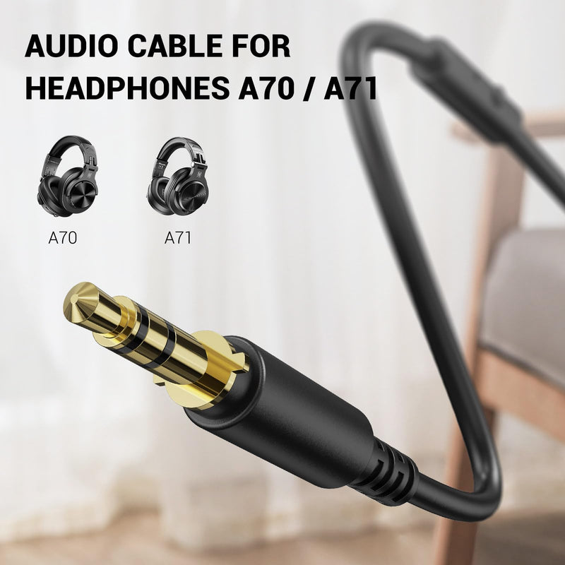 OneOdio A70 Fusion DJ Headphones Cable - 3.5mm