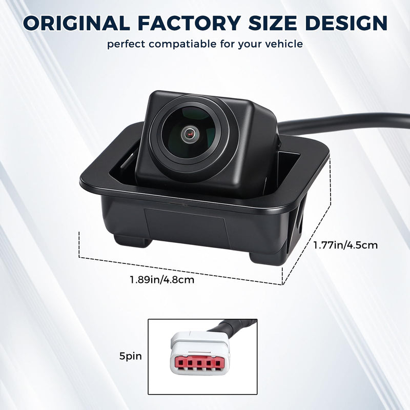 Rearview Camera OE: 23188736 Fit for GMC Terrain 2018-2023 | Direct replace , this Plug & Play reverse camera offers superior vision