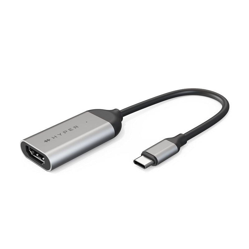 Hyper HyperDrive USB C to HDMI Adapter 8K60Hz, 4K144Hz, 2.1 HDR Video Output USB C to HDMI, Slim Design w/Silicone Cover, Compatible w/MacBook Pro/Air, iPad Pro/Air, Mac mini