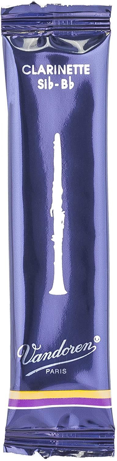 Vandoren CR103 Bb Clarinet Traditional Reeds Strength 3; Box of 10