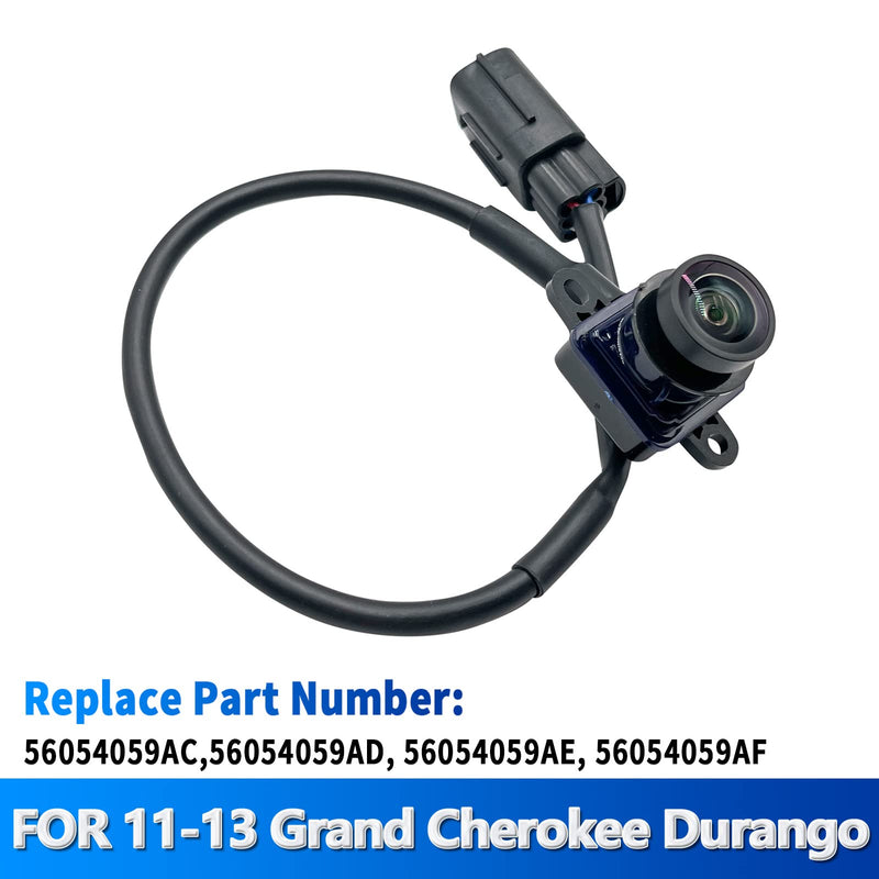 Rear View Back Up Camera Compatible with Dodge Durango 2011-2013 Jeep Grand Cherokee 2011-2013 Reverse Park Assist Backup Camera Replaces 56054059AC 56054059AD 56054059AE 56054059AF