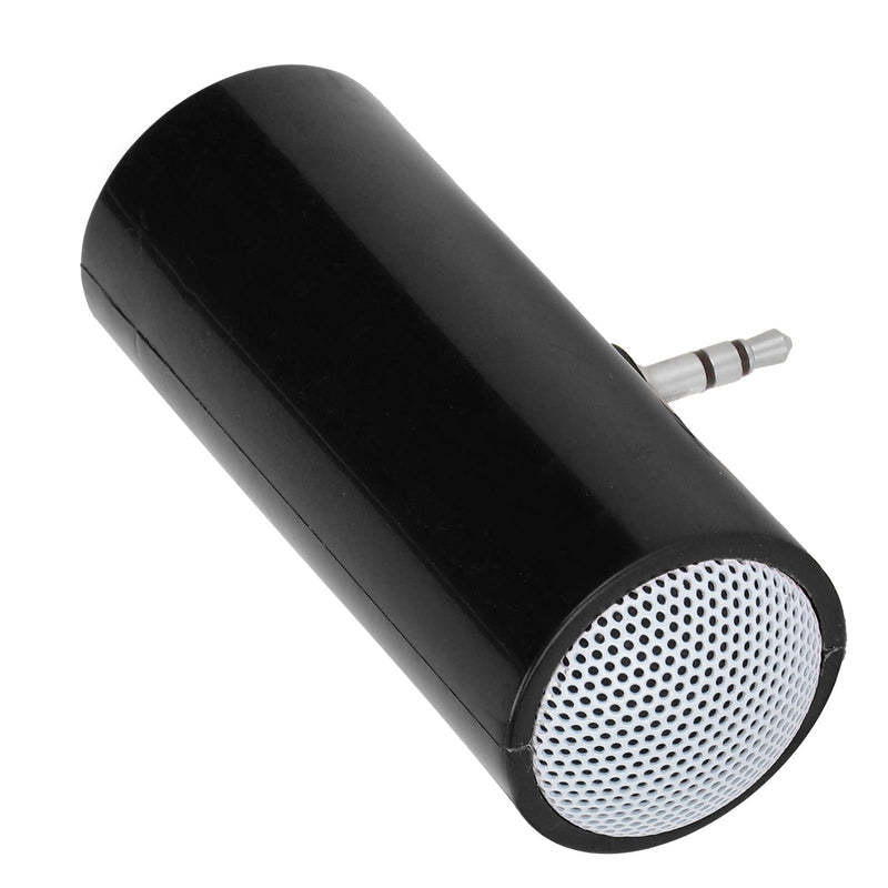 Cuifati Mini Stereo Speaker,New DIY Pillow Speaker, Unique Soft Sound Portable Speaker, Portable Plug in Speaker with 3.5mm Aux Audio Input, for Mobile Phones and Tablets(Black) black
