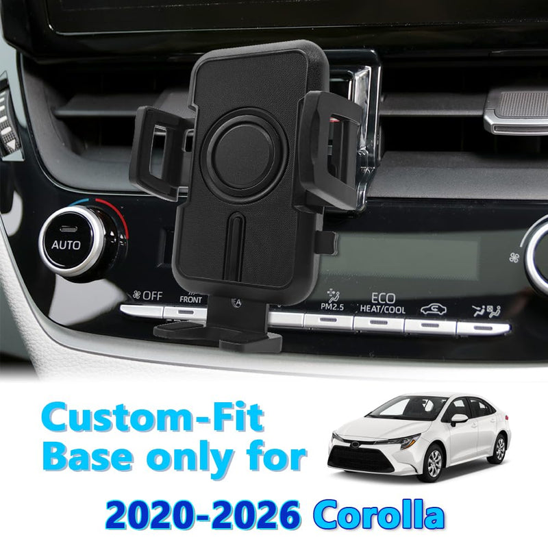 WAAPAK Car Phone Holder Mount 2020-2026 Corolla Auto Accessories Interior Decoration Smartphone Thick Case Cradles Navigation Bracket