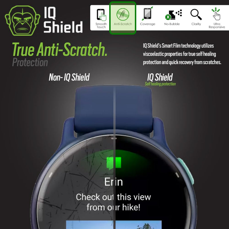 IQShield Screen Protector Compatible with Garmin Vivoactive 5 (6-Pack) Anti-Bubble Clear Film