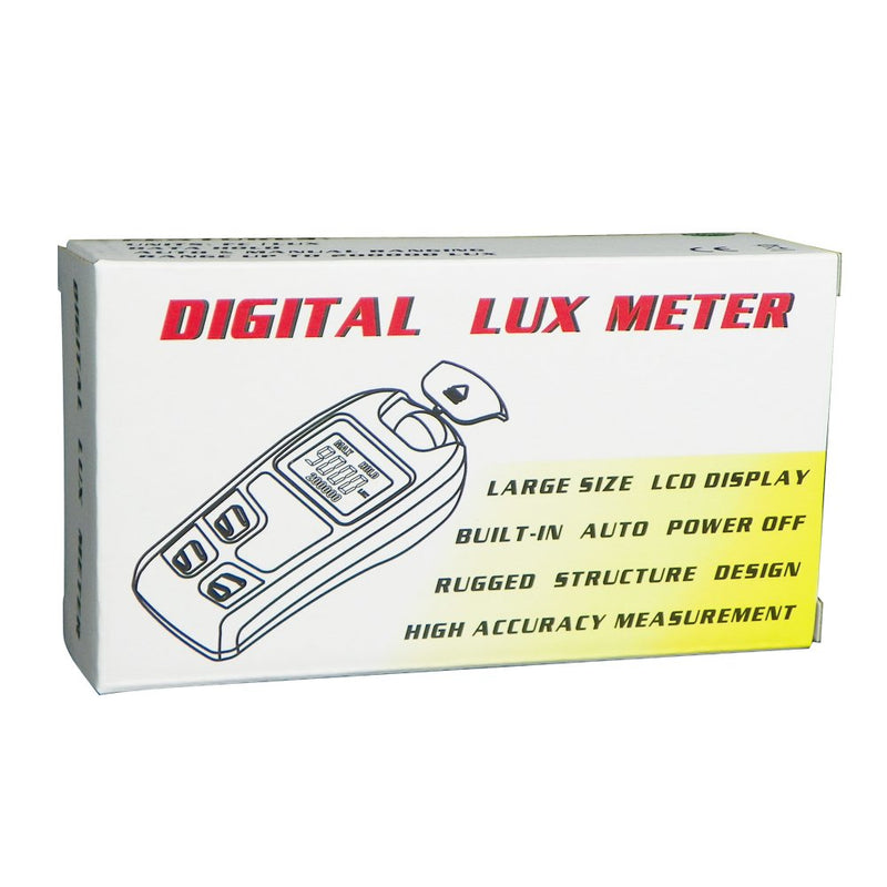 [AUSTRALIA] - Leaton Digital Luxmeter/Digital Illuminance Light Meter lux meter with LCD Display(Range: 0.1~200,000 Lux Luxmeter, 0.01~20,000Fc) 