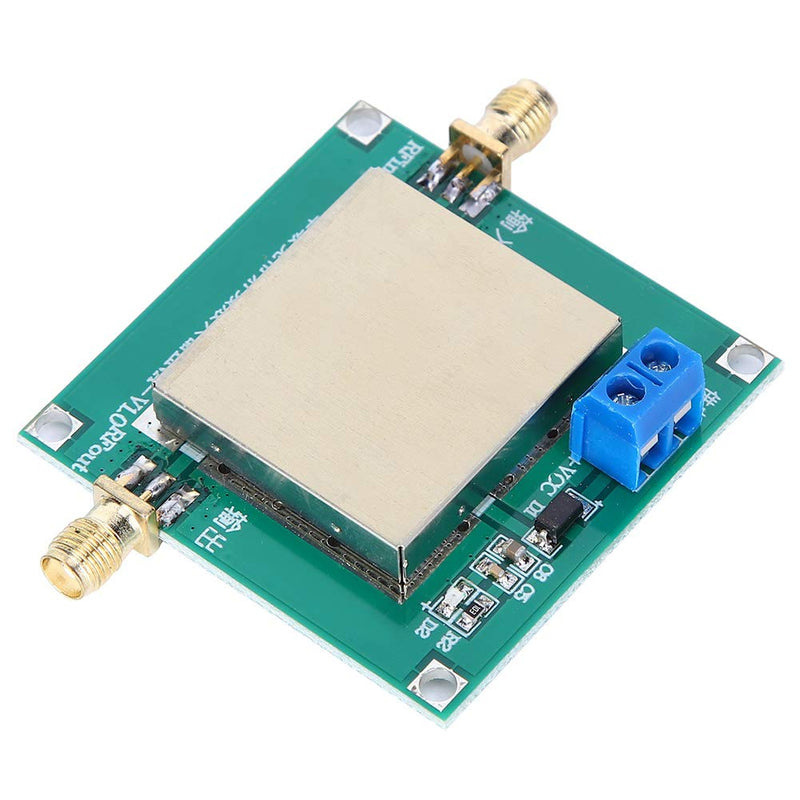 RF Amplifier, Low Noise RF Broadband Amplifier LNA (1-3000MHz Gain:20dB) 12V DC for Shortwave FM Broadcasting Remote Receiver