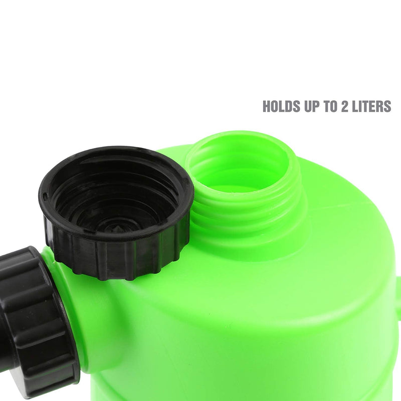 [AUSTRALIA] - OEMTOOLS 87010 Battery Filler, 2 Liter Battery Water Filler, Distilled Water Jug with Auto Shutoff Nozzle, Spill Prevention, Heavy Duty Polyethylene Container 