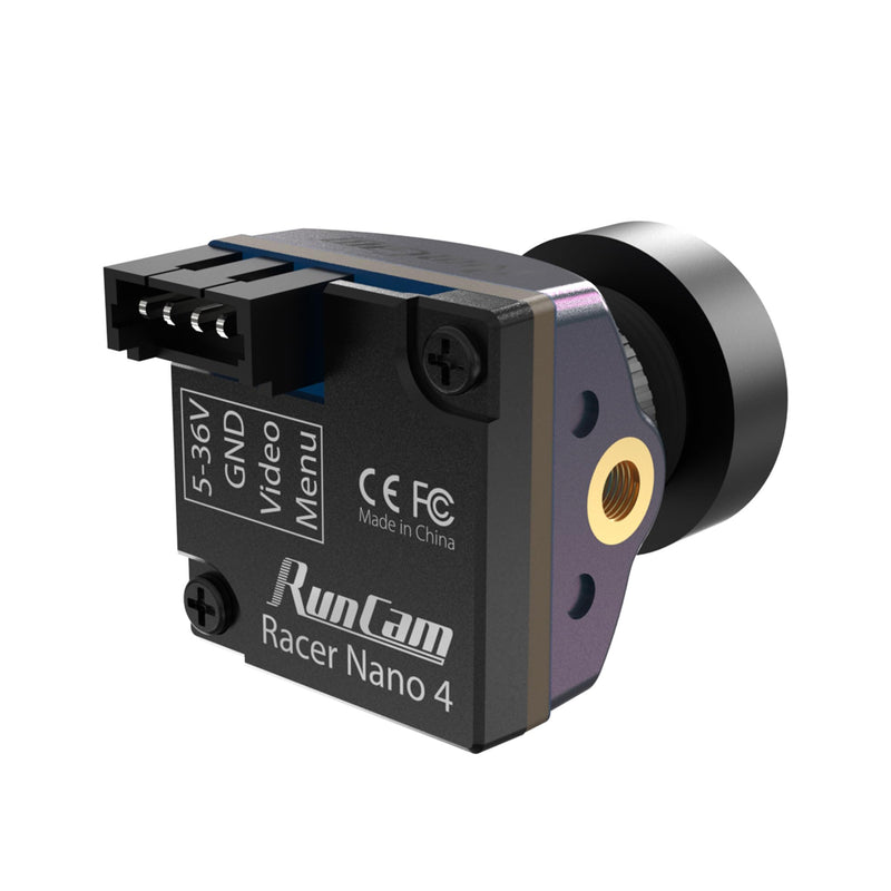RunCam Racer Nano 4 FPV Camera - Waterproof 1200TVL All-Weather Racing Camera for FPV Racing Drone