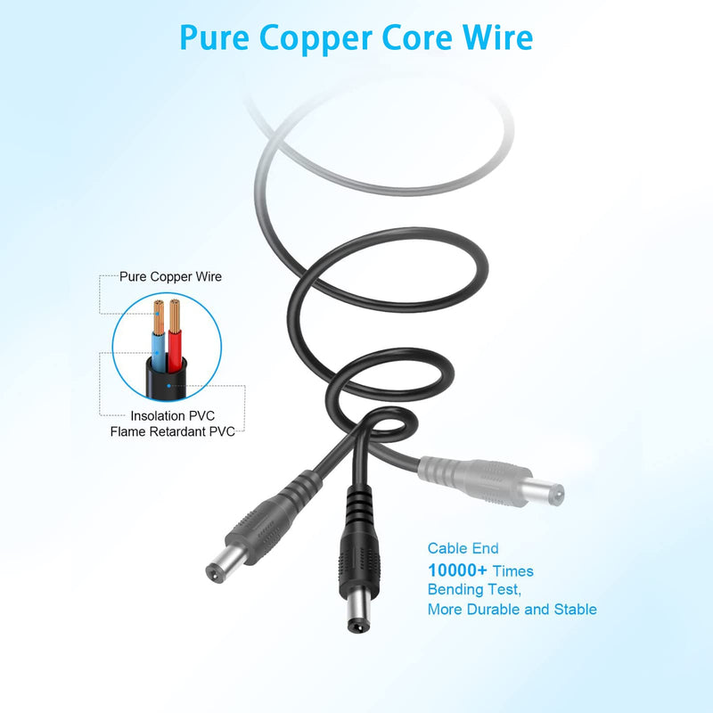 [AUSTRALIA] - 9V 2A Power Supply Charger Cable for Roland PSB-1U Adapter, for Boss PSA-120S ME-80 RC-30 RC-202 ME-70 Power Guitar Pedal, for DYMO LabelManager LM-160 500TS 100 150 220P 350 LM210D LM-200 