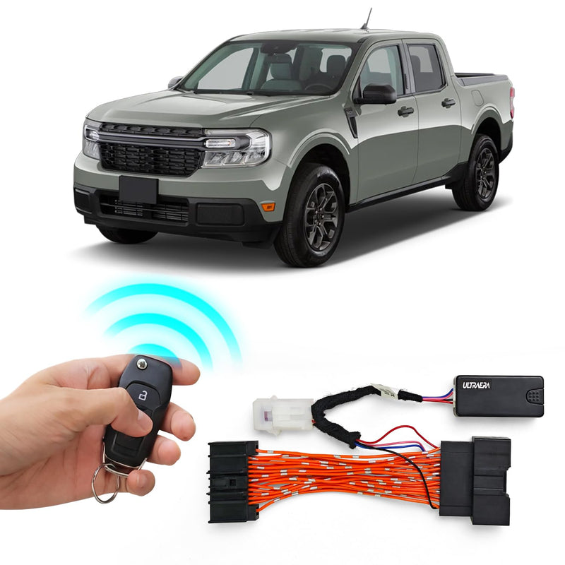 Auto Start Stop Eliminator Remote Start Kit Compatible with 2022 2023 2024 Ford Maverick Auto Stop Eliminator Turn Off Idle Engine Stop Start System Start Stop Disable-Plug Play Error Free Remote Start+Auto Start Stop