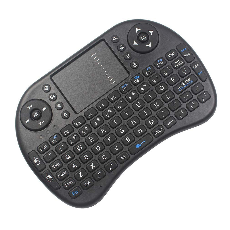 Mini Wireless Keyboard 2.4GHz Touch-pad Mouse Combo Plus OTG Cable - TV xStream, Compatible with Firesticks, Android TV Box, IPTV, 4K Media Stick, Smart TV, PC, X-Boxes +More