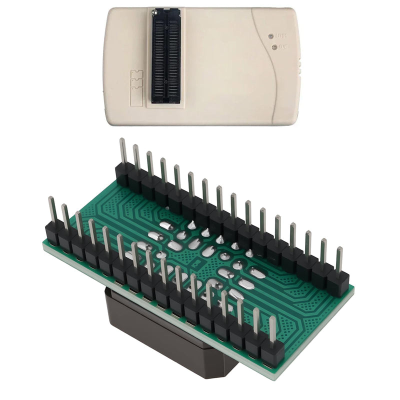 OTOTEC 4 Stück PLCC32 auf DIP32 Programmierer-IC-Adaptersockel Kompatibel mit Willem Kompatibel mit Xeltek für TL866 II Plus