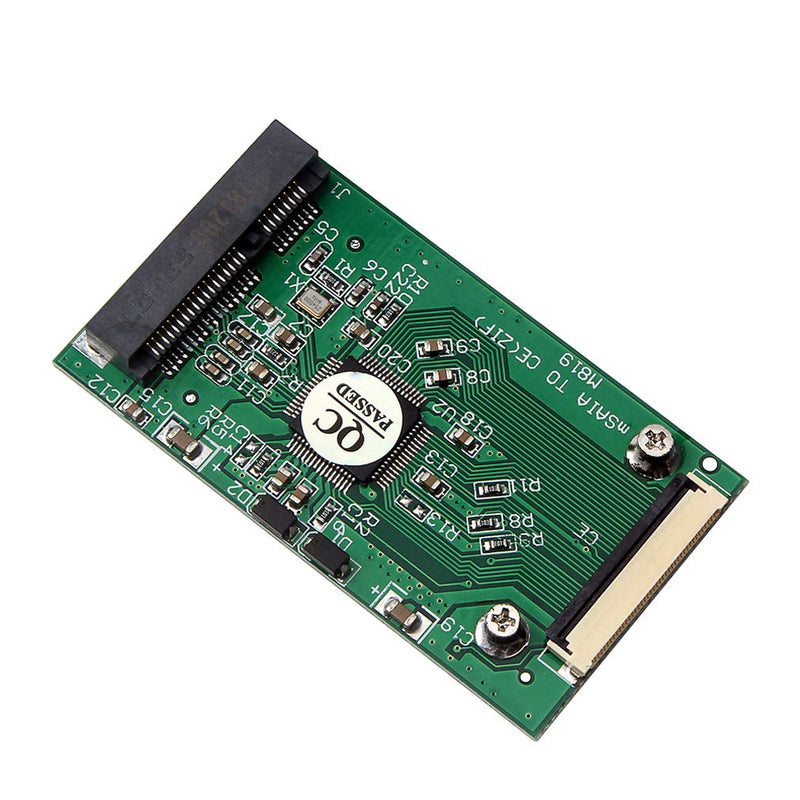 HiLetgo MSATA to CE ZIF PCI-E 1.8" SSD to 40 Pin ZIF CE Converter Card SSD HDD Adapter Converter Module