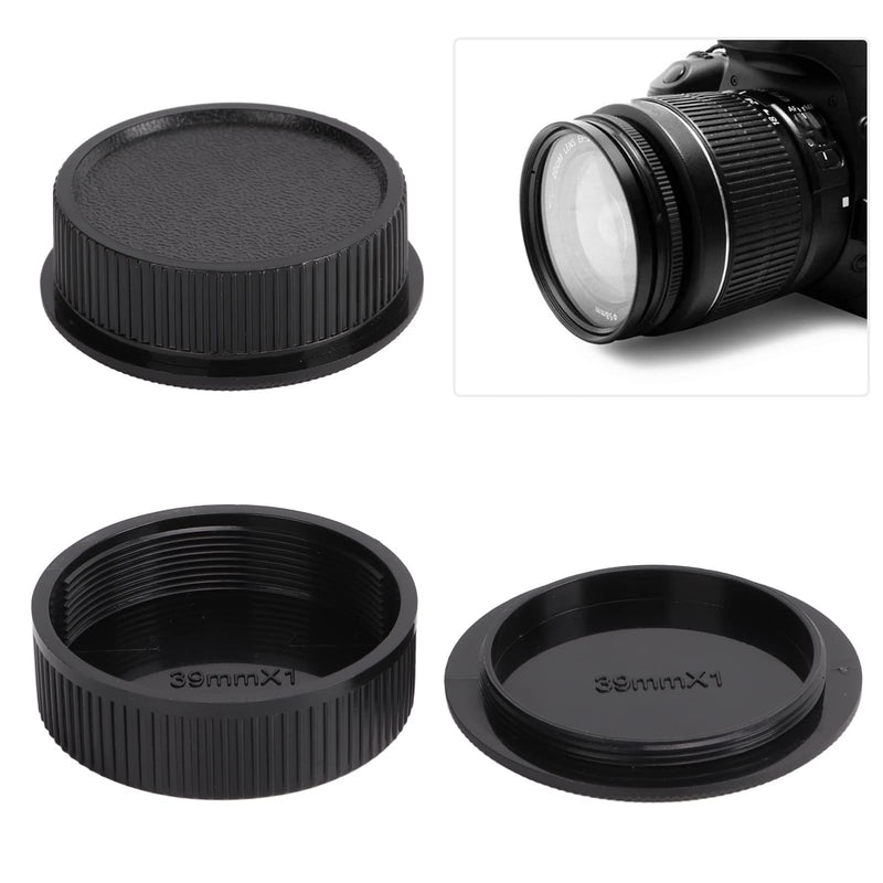 [AUSTRALIA] - YYOYY 3 Pairs Rear Lens Cover and Camera Body Front , M39 Front Rear Lens , Dust Proof and Scratch Proof, Light Weight Plastic , for M39 Lens 