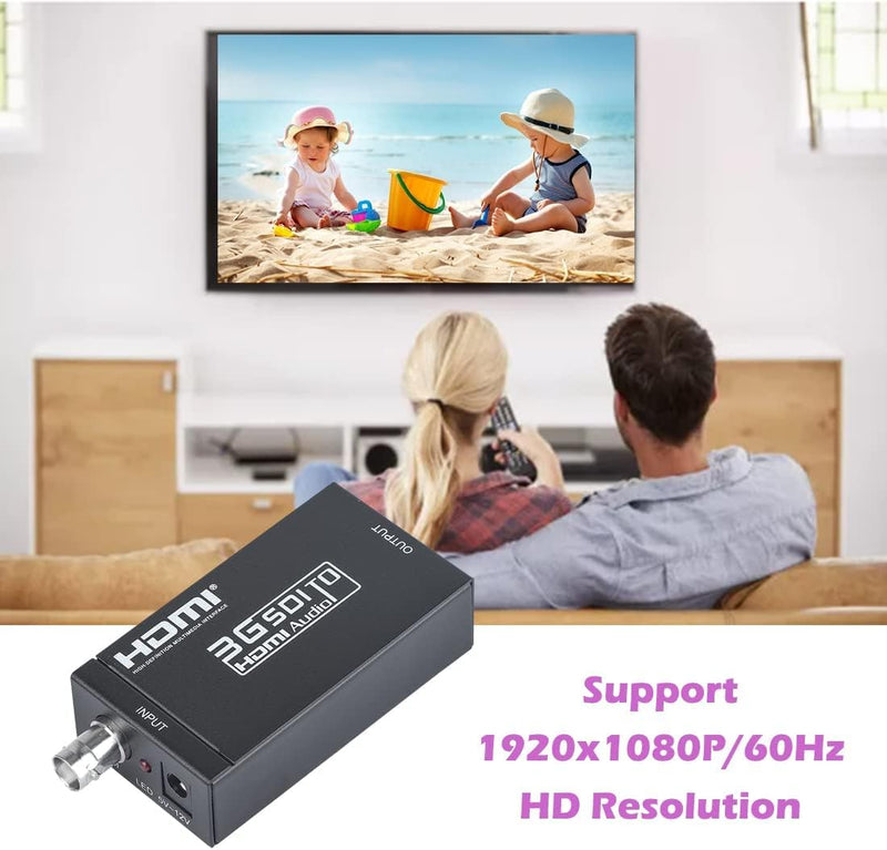 [AUSTRALIA] - HDMI Converter Adapter - Mini 3G SDI to HDMI for SD/HD/3G-SDI Signals 