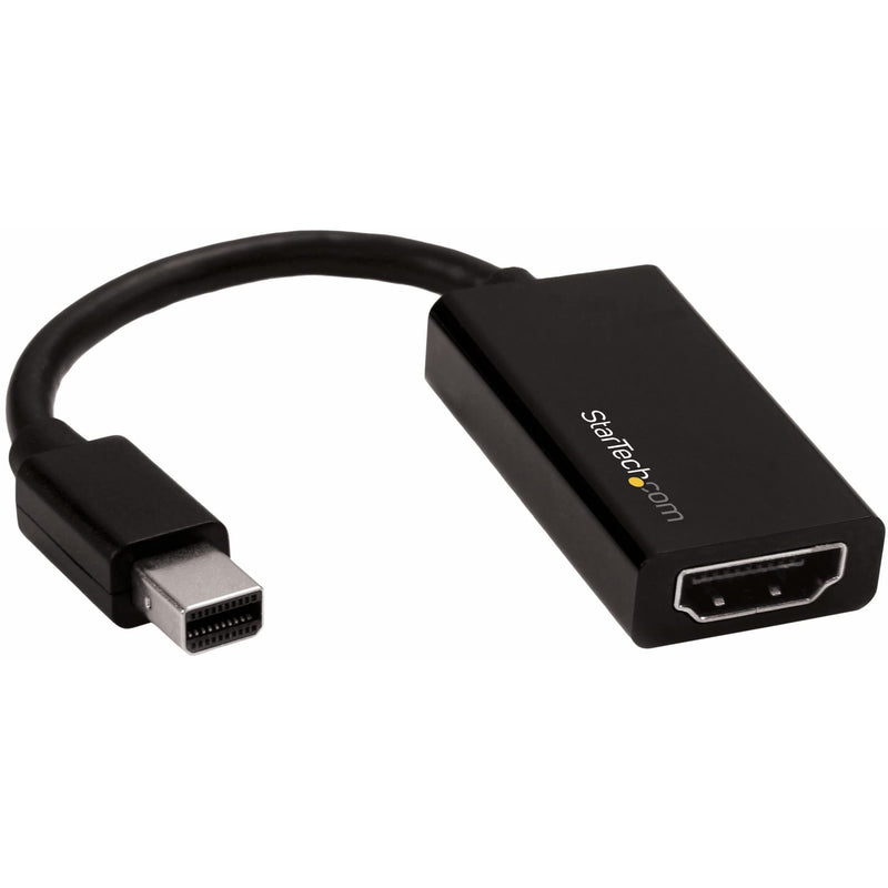 [AUSTRALIA] - StarTech.com Mini DisplayPort to HDMI Adapter, 4K 60Hz, 1080p 240Hz, Thunderbolt to HDMI Adapter Cable Converter for mDP or Thunderbolt 1 & 2 MacBooks, MacBook Air, Mac Mini, Microsoft Surface Pro 1-6 Black 