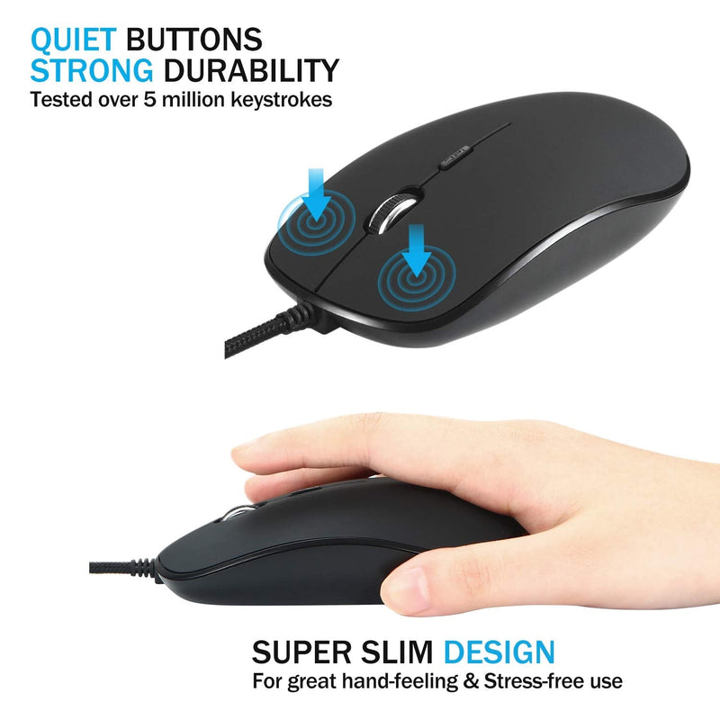 ValueRays USB Heated Mouse, All Surface Heat, Palm Warm Mouse, Warm Computer Mouse, Heated Computer Mouse, Mouse Hand Warmer, Optical Mouse - New 2020 Design!