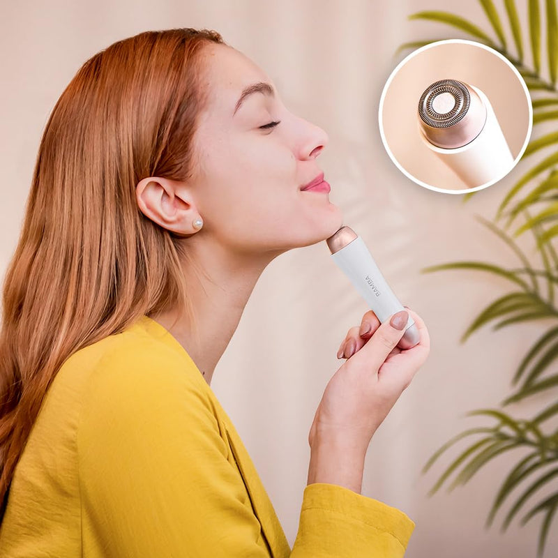 Cecotec Gesichtsrasierer Bamba FaceCare Smooth, Edelstahlklinge, passt sich der Haut an, wasserdicht IPX5, Schutzkappe Face razor